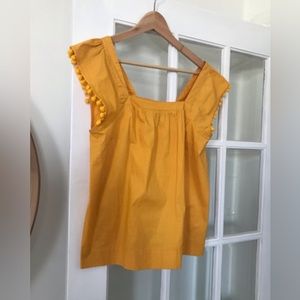COPY - J. Crew Pom Pom Top